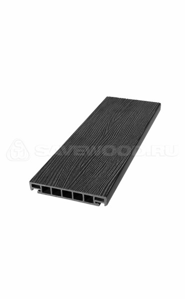 Террасная доска из ДПК SW Salix (S) (R) черный купить в Севастополе